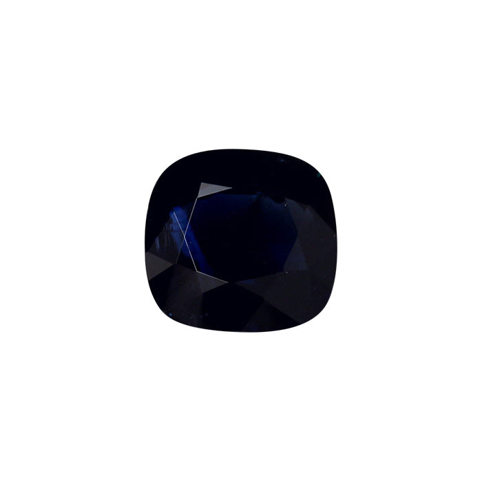 BLUE SAPPHIRE GIA Certified Untreated 8.05 cts. Cushion