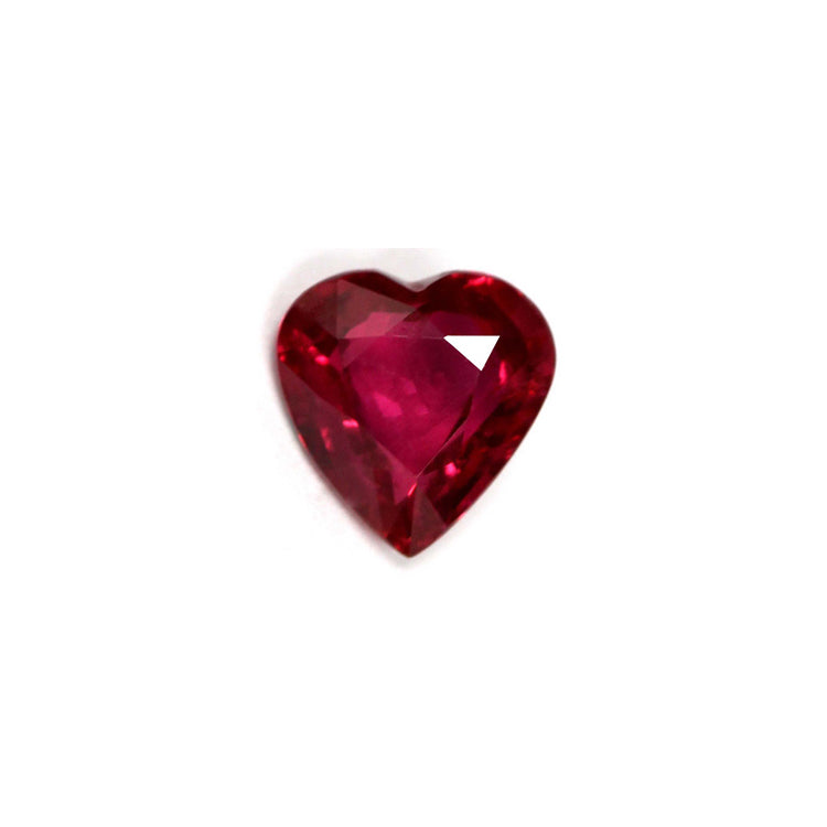 Ruby Heart  GIA Certified Untreated  2.03 cts.