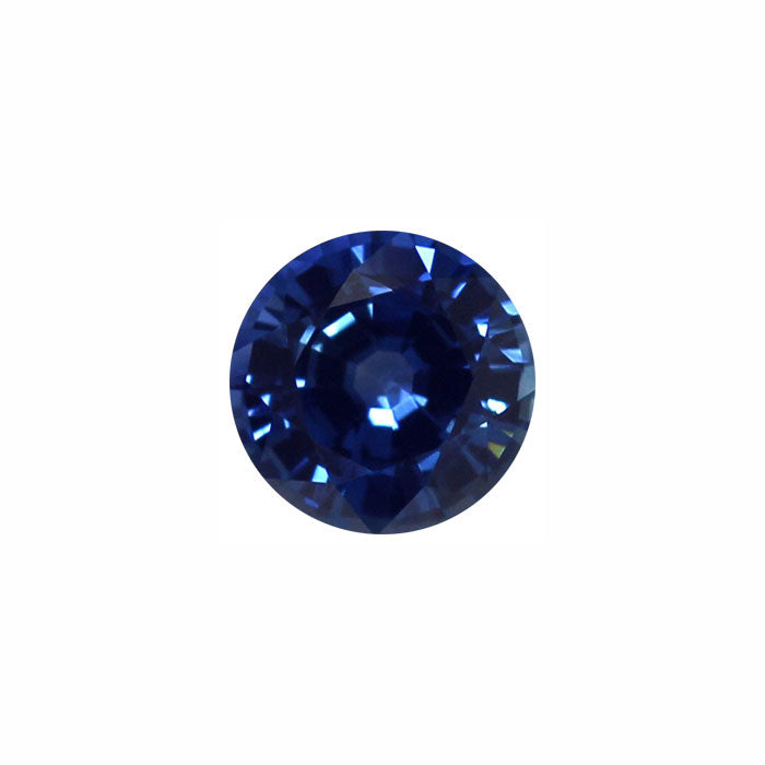 BLUE  SAPPHIRE Round AGL Certified Untreated 2.26 cts.