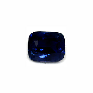 BLUE  SAPPHIRE Cushion GIA Certified Untreated 1.52 cts.