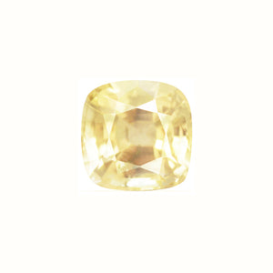Yellow Sapphire Cushion Untreated 1.14 cts.