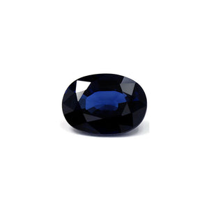 BLUE SAPPHIRE GIA Certified 5.92 cts. Oval