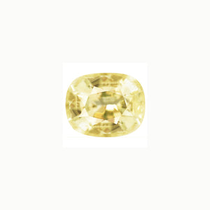 Yellow Sapphire Cushion  Untreated 1.02 cts.