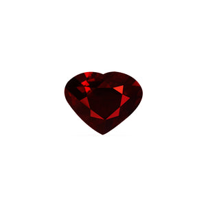 Ruby Heart GIA Certified 4.01 cts.
