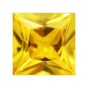 Yellow Sapphire Square 1.17 cts.
