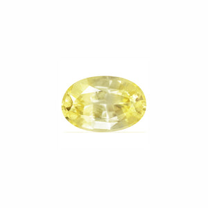 Yellow Sapphire Oval Untreated 1.36 cts.