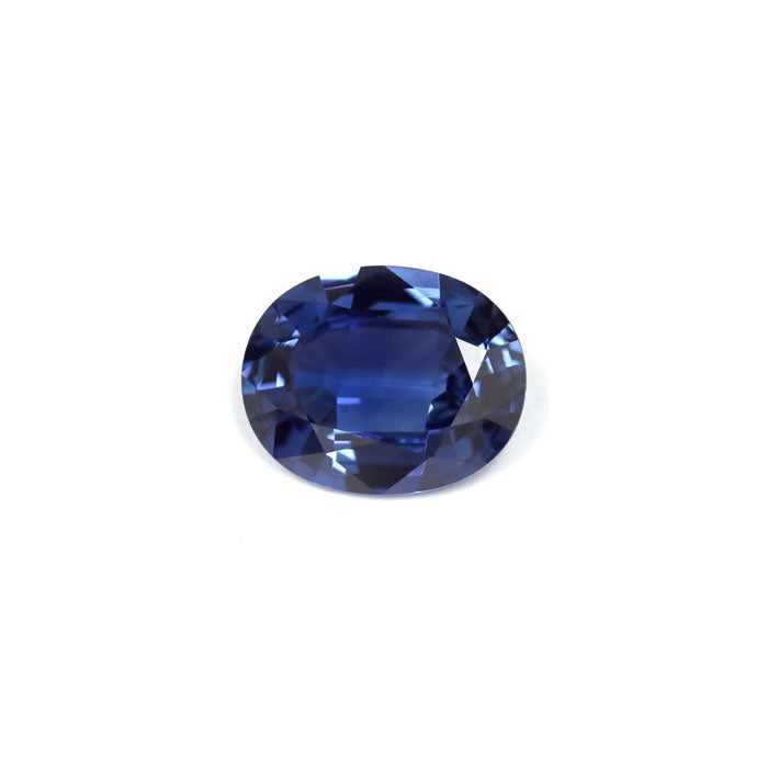 BLUE SAPPHIRE GIA  Certified Untreated 3.03 cts. Oval