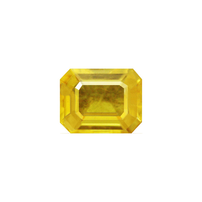 Yellow Sapphire  Emerald Cut 1.97 cts