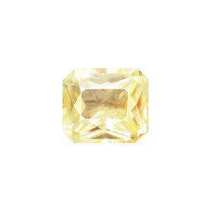 Yellow Sapphire Emerald Cut Untreated 1.60 cts.