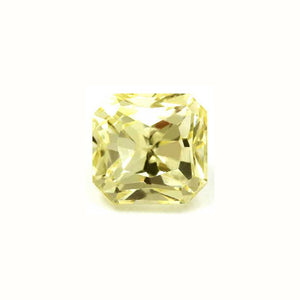 Yellow Sapphire  Emerald Cut Untreated 1.30 cts.