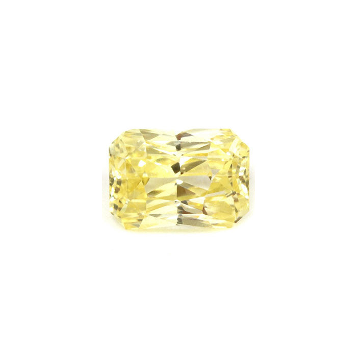 Yellow Sapphire  Emerald Cut Untreated 1.63cts.
