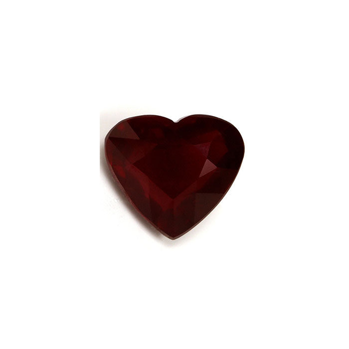 Ruby Heart GIA Certified Untreated 3.02  cts.
