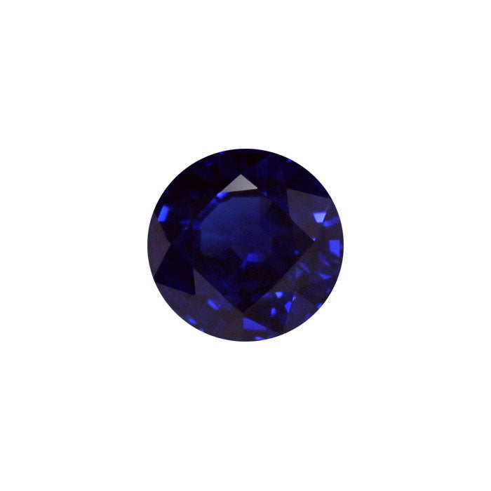 BLUE SAPPHIRE GIA Certified 3.11 cts. Round