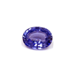 BLUE SAPPHIRE  GIA Certified Untreated 4.11 cts. Oval