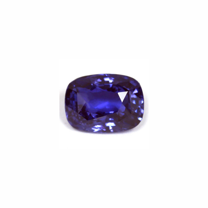 BLUE  SAPPHIRE Cushion GIA Certified Untreated 3.25 cts.