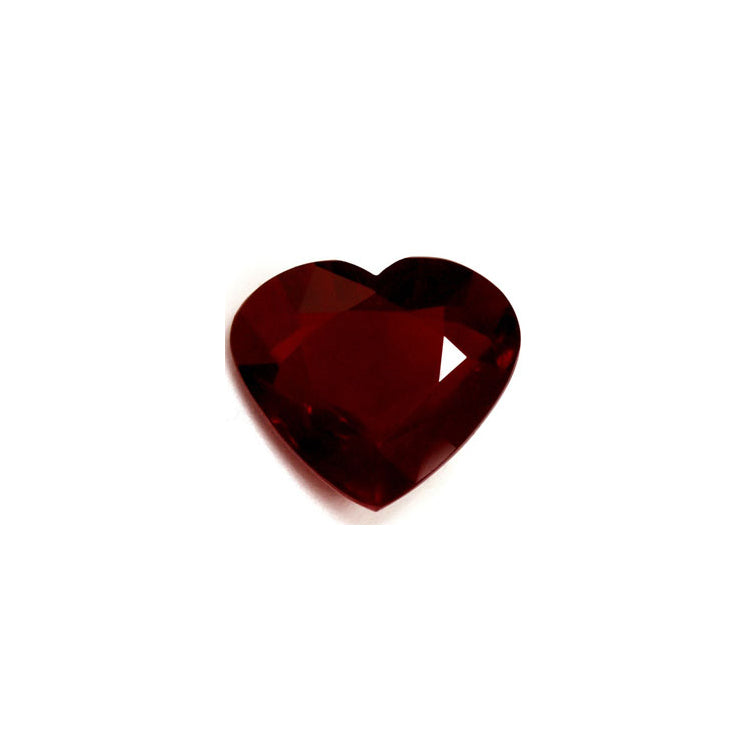 Ruby Heart GIA Certified Untreated 3.03 cts