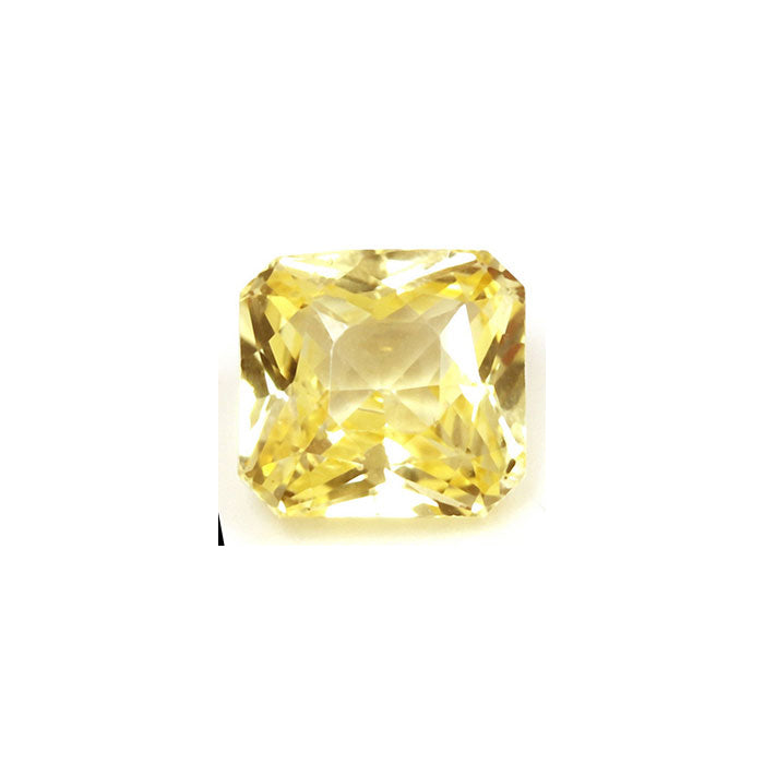 Yellow Sapphire  Emerald Cut Untreated 1.42cts.