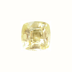 Yellow Sapphire Cushion Untreated 1.01 cts.