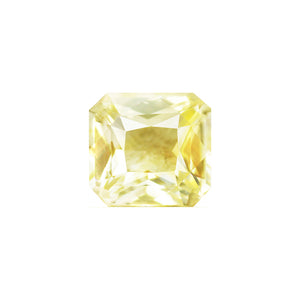 Emerald Cut Yellow Sapphire Untreated 1.62 cts.