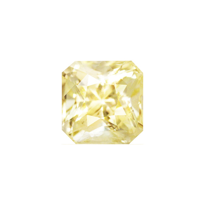 Emerald Cut Yellow Sapphire  Untreated 1.75 cts.
