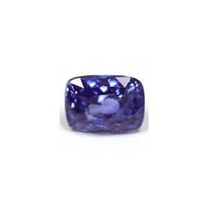 BLUE SAPPHIRE  GIA Certified Untreated 3.79 cts. Cushion