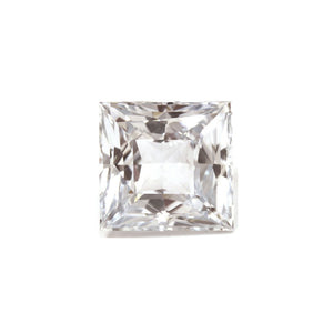 WHITE SAPPHIRE Square GIA Certified 13.55 cts.