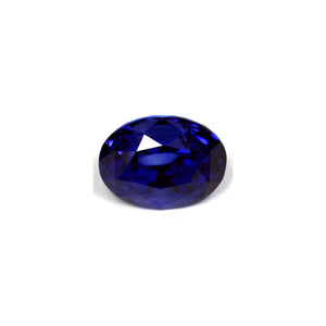 BLUE SAPPHIRE GIA Certified 3.44 cts. Oval