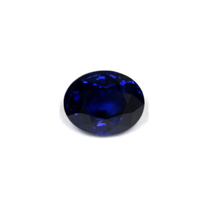 BLUE SAPPHIRE GIA Certified 4.05 cts. Oval