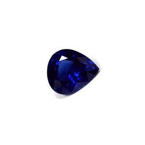 BLUE SAPPHIRE GIA Certified 5.92 cts. Blue Sapphire Pear
