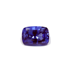 BLUE SAPPHIRE GIA Certified 4.97 cts. Cushion