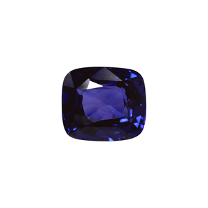 BLUE SAPPHIRE GIA Certified 6.16 cts. Cushion