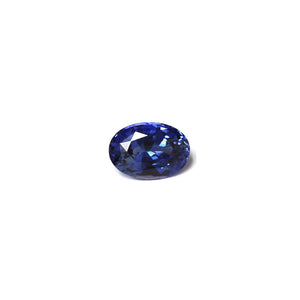 BLUE SAPPHIRE GIA Certified 5.56 cts. Oval
