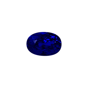 BLUE SAPPHIRE Oval GIA Certified 7.28 cts.
