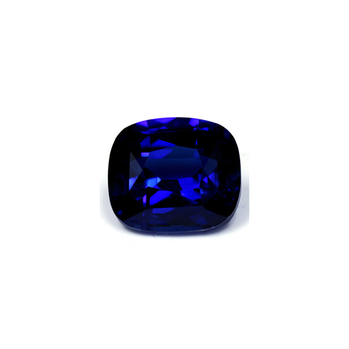 BLUE SAPPHIRE Cushion GIA Certified 7.60 cts.