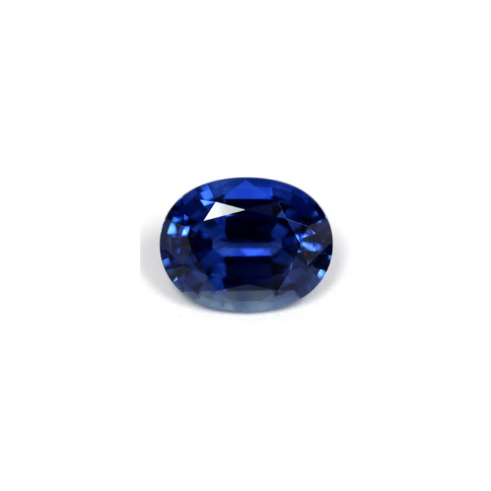 BLUE SAPPHIRE GIA Certified Untreated 3.60 cts. Oval