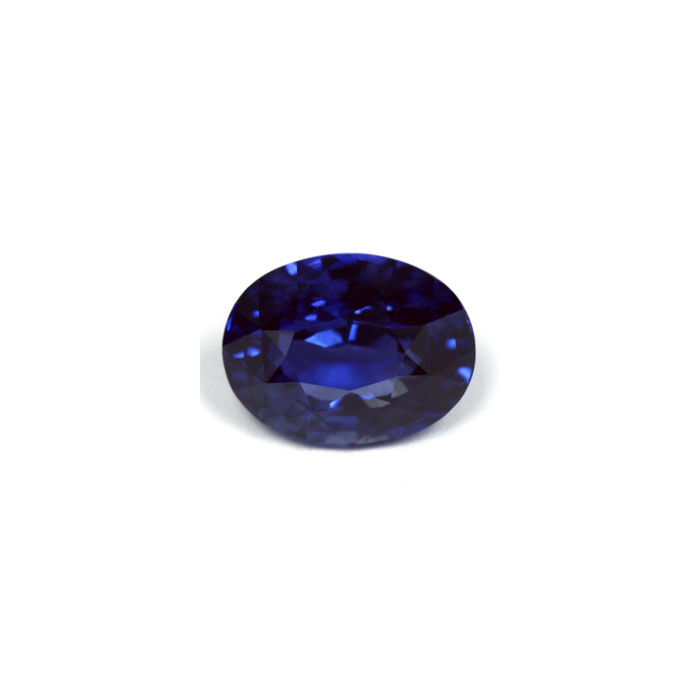BLUE SAPPHIRE GIA Certified Untreated 3.99 cts. Oval