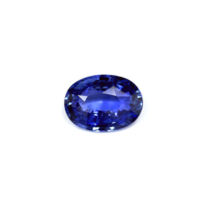 BLUE SAPPHIRE GIA Certified Untreated 4.05 cts. Oval