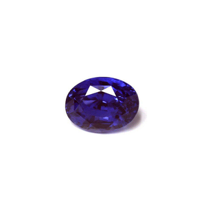 BLUE SAPPHIRE GIA Certified Untreated 5.09 cts. Oval