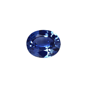 BLUE SAPPHIRE GIA Certified Untreated 5.11 cts. Oval