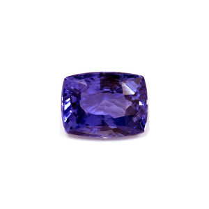 BLUE SAPPHIRE GIA Certified Untreated 4.41 cts. Cushion
