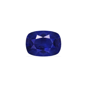 BLUE SAPPHIRE GIA Certified Untreated 4.67 cts. Cushion