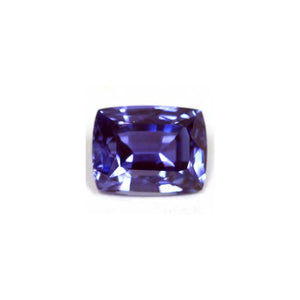 BLUE SAPPHIRE GIA Certified Untreated 4.94 cts. Cushion