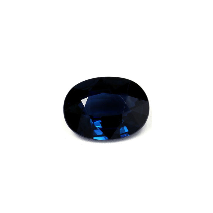 BLUE SAPPHIRE GIA Certified Untreated 5.15 cts. Oval