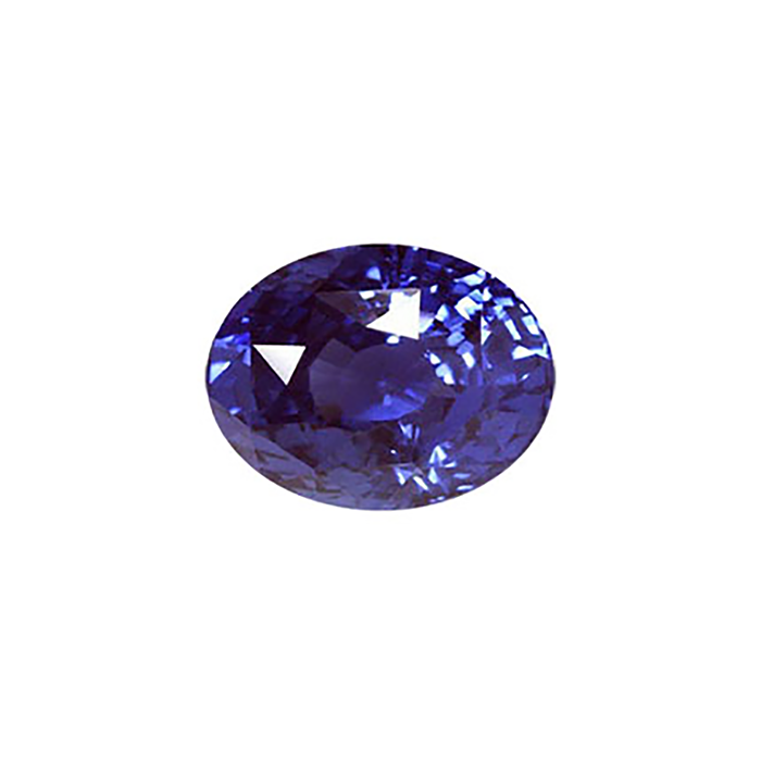BLUE SAPPHIRE Oval GIA Certified Untreated 6.25 cts.