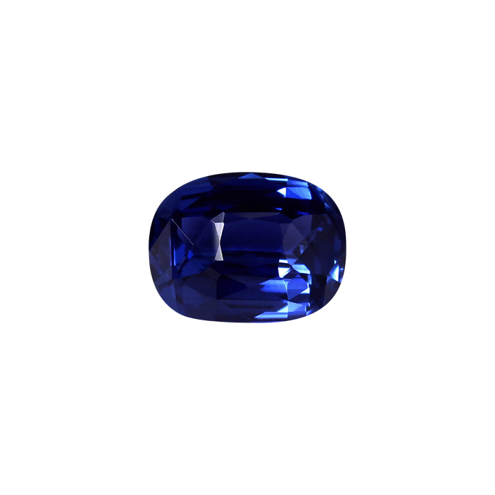 BLUE SAPPHIRE Cushion 6.60  cts. GIA Certified Untreated