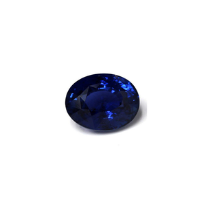 BLUE SAPPHIRE Oval 6.69 cts. GIA Certified Untreated