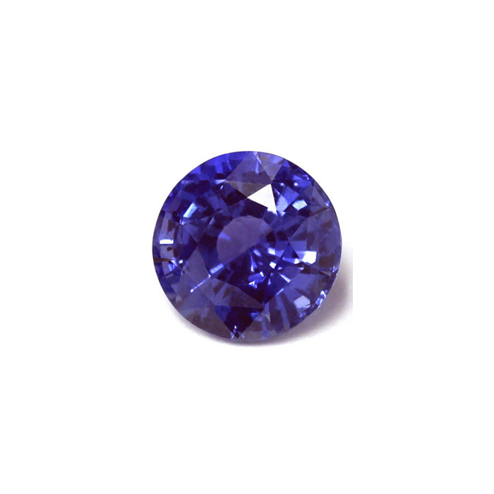 BLUE SAPPHIRE GIA Certified Untreated 6.91 cts. Round