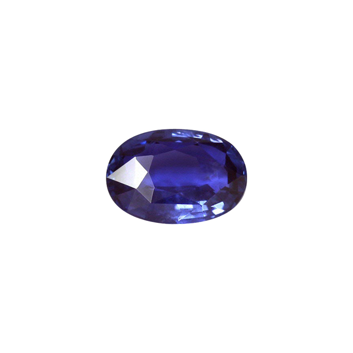 BLUE SAPPHIRE GIA Certified Untreated 7.17 cts. Oval