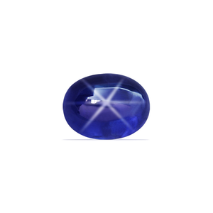 BLUE SAPPHIRE GIA Certified Untreated 8.38 cts. Star