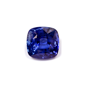 BLUE SAPPHIRE Cushion 8.68 cts. GIA Certified Untreated